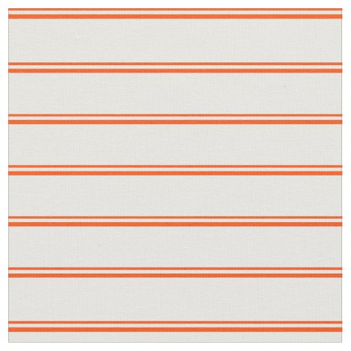 Red and White Colored Lines Pattern Fabric