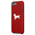 Red and White Dachshund Design