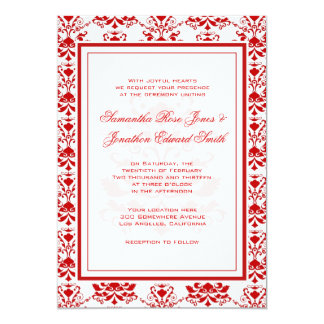 Valentines Day Wedding Invitations Announcements Zazzle