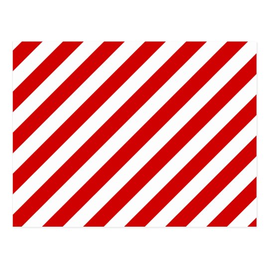 diagonal red and white stripes