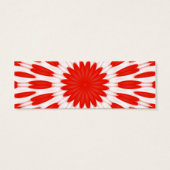 Red and White Floral Pattern (Back)