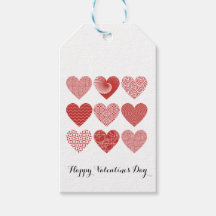 Red and white heart simple