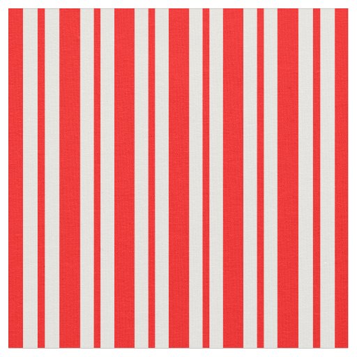 Red and White Lined Pattern Fabric