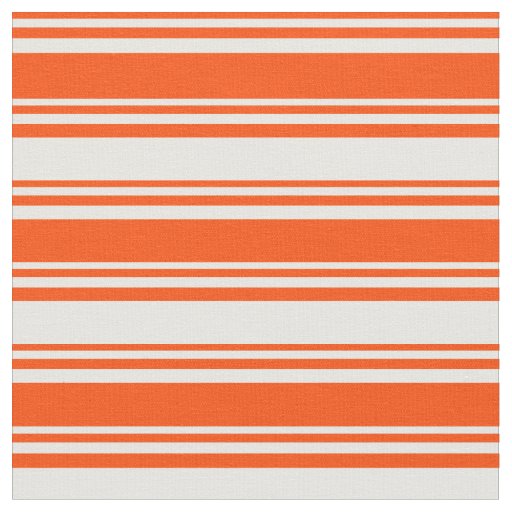 Red and White Lines/Stripes Pattern Fabric