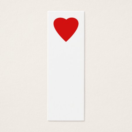 Red And White Love Heart Design.