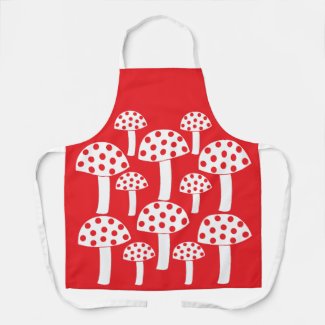 Red and White Mushroom