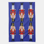 Red and White Nutcracker Towel
