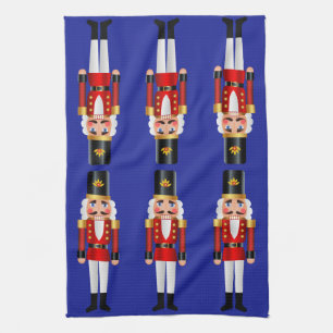 Red and White Nutcracker Towel