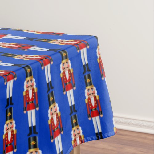 Red and White Nutcrackers Tablecloth