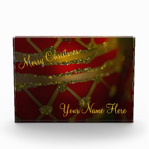 Red and White Ornament Award
