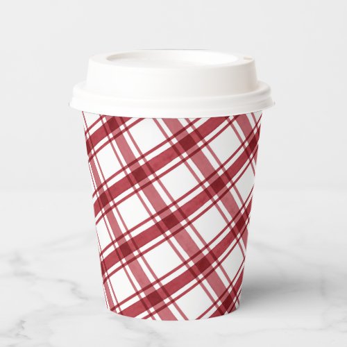Red and White Paper Cups