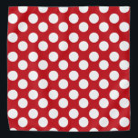 Red and White Polka Dot Bandana<br><div class="desc">This cute bandana is the perfect accessory for you,  your child or your favorite dog.</div>