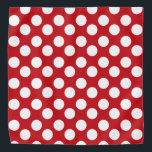 Red and White Polka Dot Bandana<br><div class="desc">This cute bandana is the perfect accessory for you,  your child or your favorite dog.</div>
