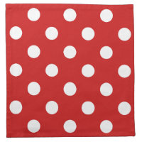 Red and White Polka Dot Pattern
