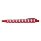 Red and White Polka Dot