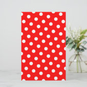 Red and White Polka Dots (Standing Front)