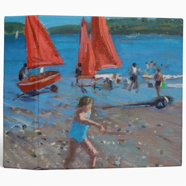 Red and White Sails Abersoch Binder (Front/Spine)