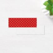 Red and white stars pattern. (Desk)