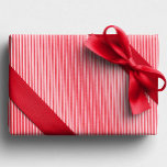 Red and white striped Christmas holiday Wrapping Paper<br><div class="desc">This simple red and white striped holiday gift wrap is the perfect coordinating wrapping paper for all your Christmas gifts. With a festive striped pattern, this Christmas gift wrap is simple and stylish and pairs perfectly with the Lea Delaveris Design festive flourish collection where you can find matching red holiday...</div>
