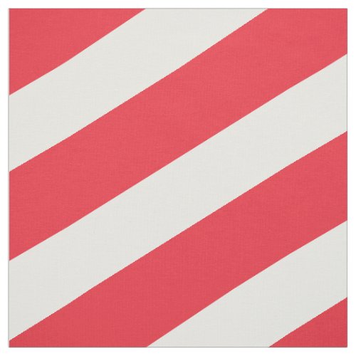 Red and white striped pattern fabric