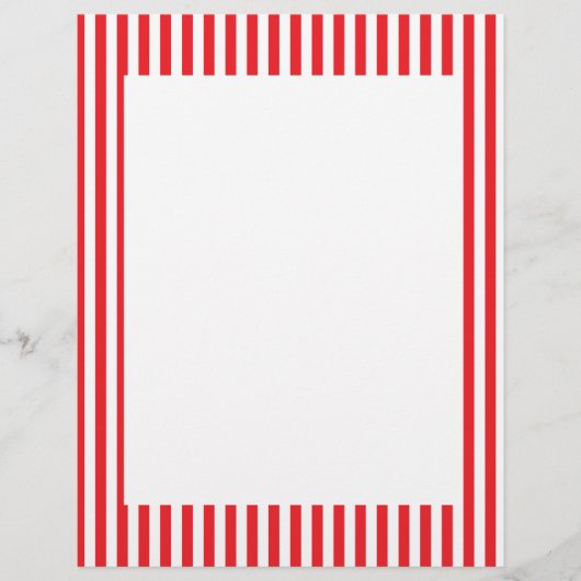 Red and White Stripes Pattern (Front)