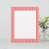 Red and White Stripes Pattern (Standing Front)