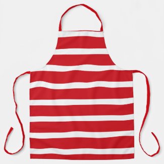 Red and white stripes pattern 