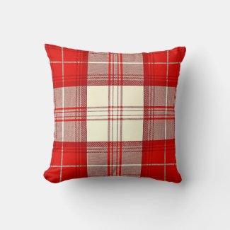 red and white tartan