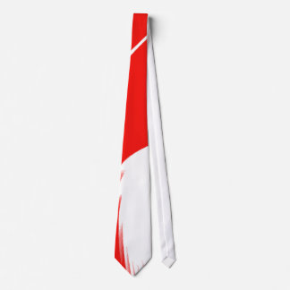 Red and White Tie
