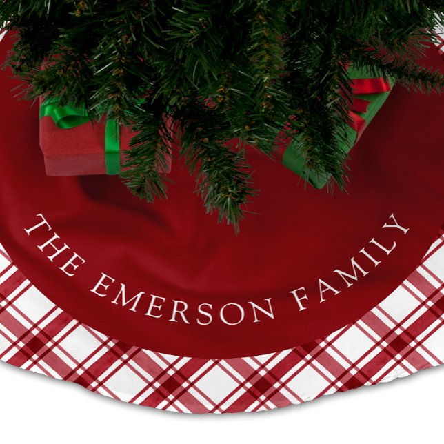 Red and White Tree Skirt (Red and White Tree Skirt
)