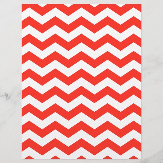 Red and White Zig Zag (Front)