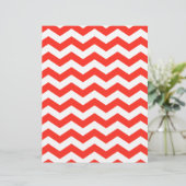Red and White Zig Zag (Standing Front)