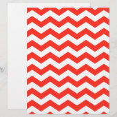 Red and White Zig Zag (Front/Back)