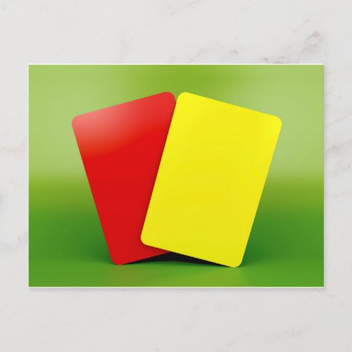 Red and yellow cards