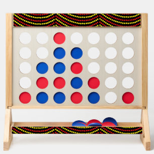Red and Yellow Dots Cool Fast Four