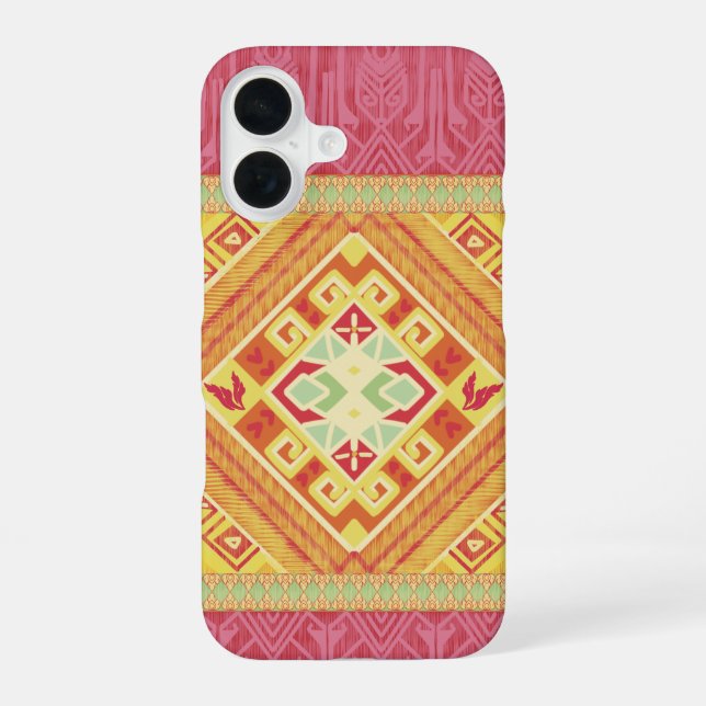 Red and Yellow Feathers Iphone Case (Back)