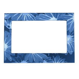 Red and Yellow Flowers 3 Magnetic Frame