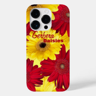 Red and Yellow Gerber Daisy Photograph Case-Mate iPhone 14 Pro Case