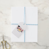Red and Yellow Graduation Gear Gift Tags (With Twine)