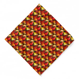Red and Yellow Peppers Bandana
