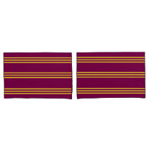 Red and Yellow Pillowcase