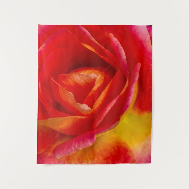 Red and Yellow Rose Tapestry (Front)