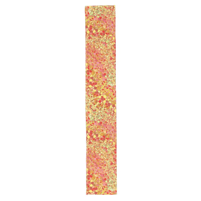 Red and yellow rota Table Runner (Front)