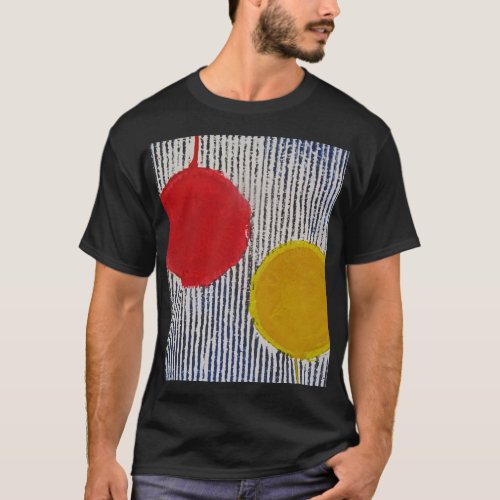 Red and Yellow Spots T_Shirt