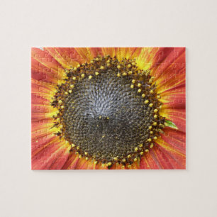Red and Yellow Sunflower Puzzle