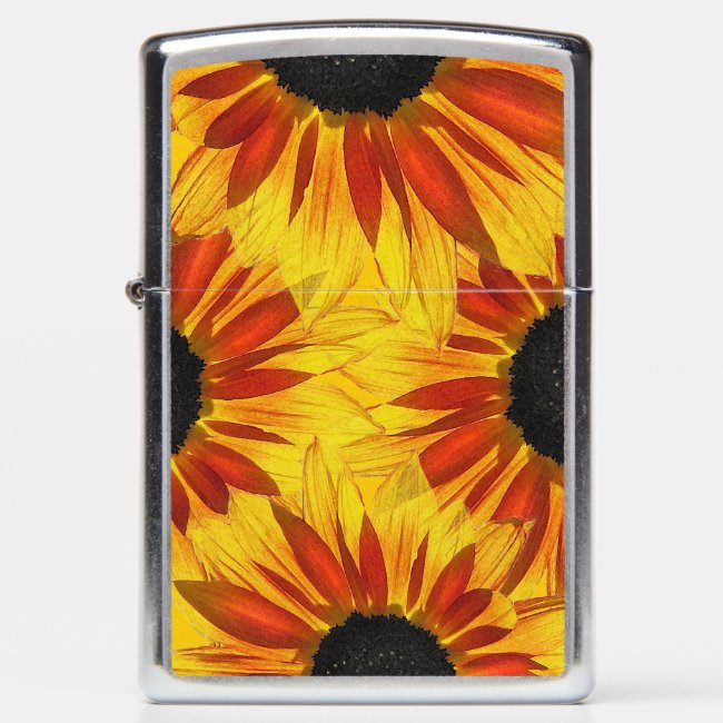 Red and Yellow Sunflowers Lighter