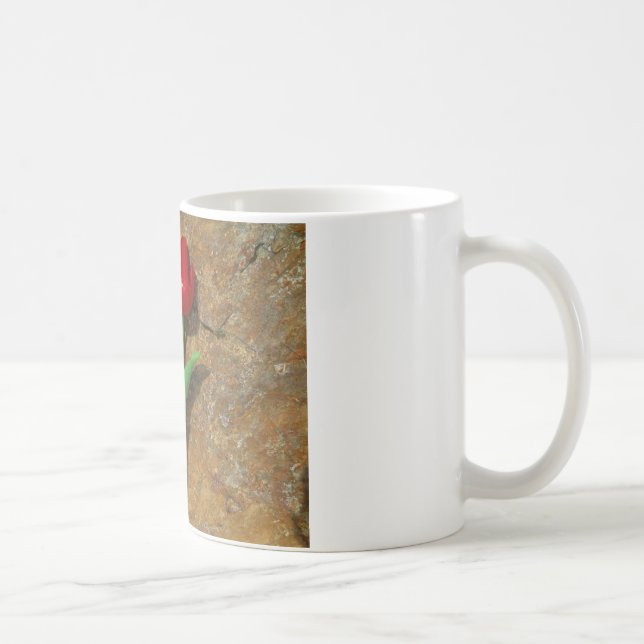 Red and Yellow Tulip Coffee Mug (Right)
