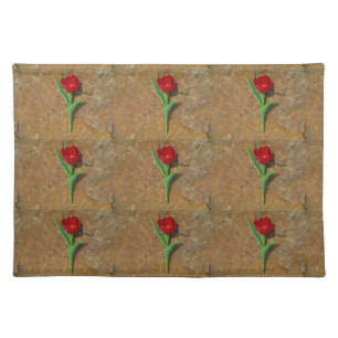 Red and Yellow Tulip Placemat