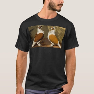 Red and Yellow Turbin pigeons with smooth heads 1 T-Shirt