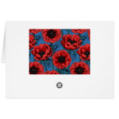 Red anemone garden (Back Horizontal)